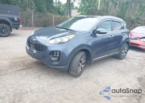 2017 Kia Sportage Sx Turbo из США, поврежденный, VIN KNDPRCA62H7169562
